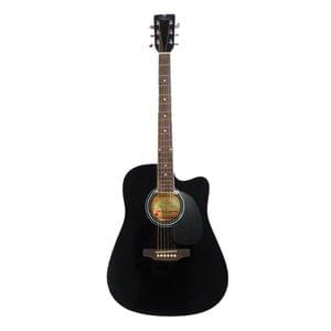 Pluto HW41CE-101F BK Cutaway Electro Acoustic Guitar